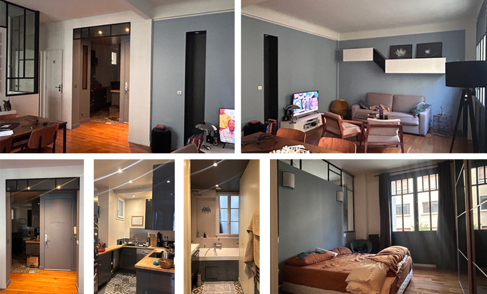 photos appartement avant travaux