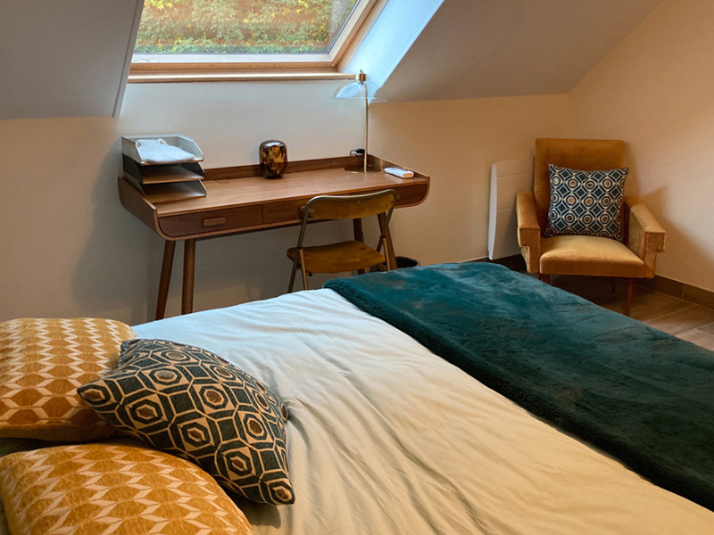 chambre esprit vintage