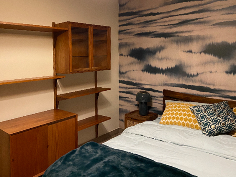 chambre esprit vintage