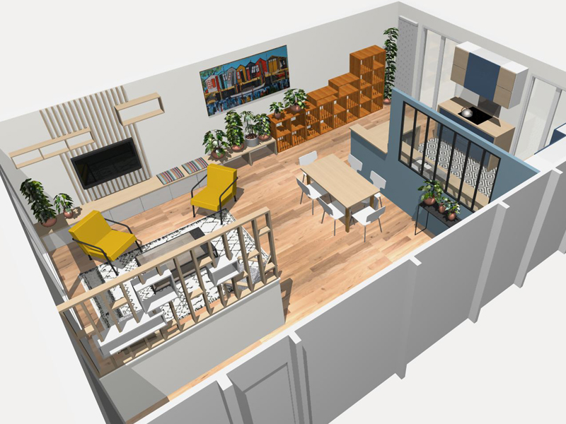 Perspective globale sur RDC maison